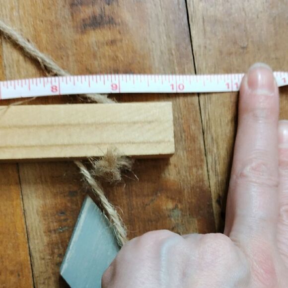 Rustic Gray and White Wall Hanging Decor Distressed Outdoor Camping Boys Room - Picture 8 of 8